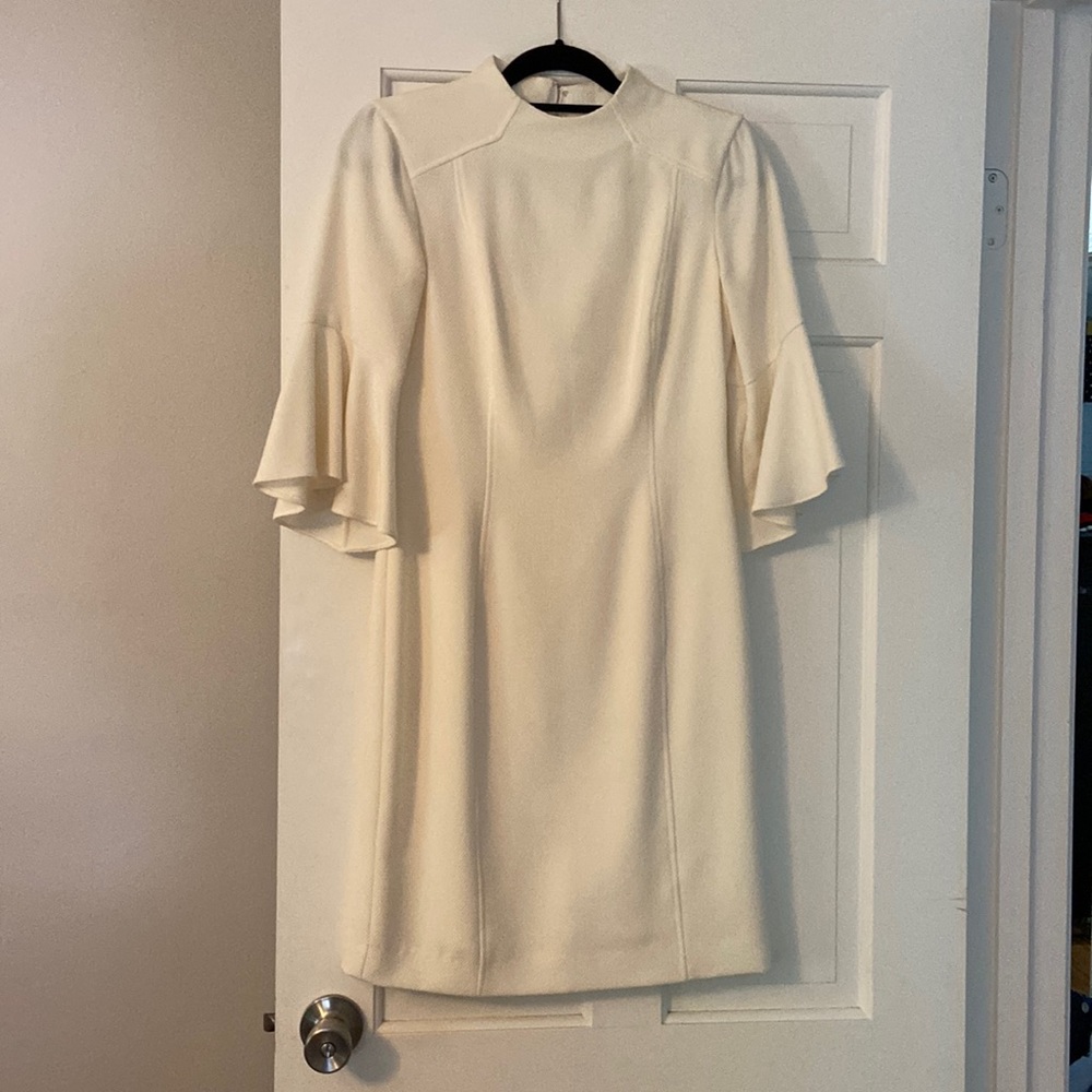 Sophisticated off white dress